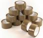 Preview: Klebeband Braun je 66m Paketklebeband Packband Paketband Pack Band Verpackungsklebeband 088